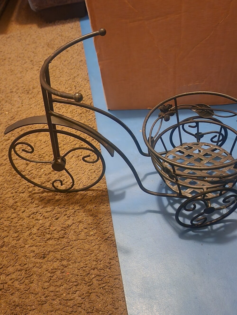 Target Black Metal Tricycle Planter Stand